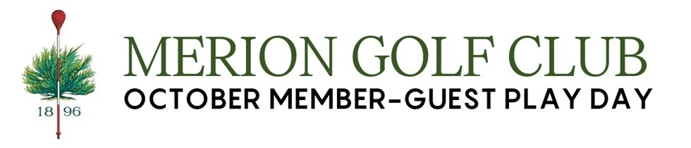 Merion Golf Club — October Member-Guest Play Day